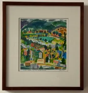 Sudden Shower – Highland Cemetery